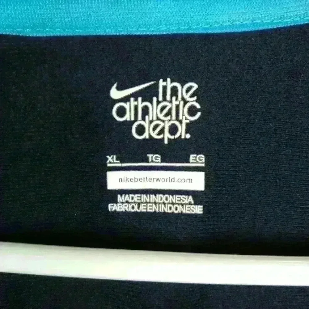 Nike Blue Zip Sweater Sz XL - Picture 4 of 4